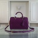 Fake Louis Vuitton Monogram Empreinte 30CM Tote Bag M91330 Dark Purple JH01063DK43