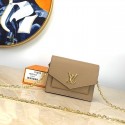 Fake Louis Vuitton MYLOCKME Mini chain bag M69183 apricot JH00459ET36