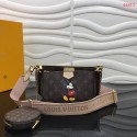 Fake Louis Vuitton Original Monogram Canvas Disney x Mickey Mouse M44823 pink JH00477wn47