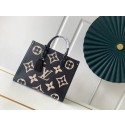 Fake Louis Vuitton Original Onthego medium tote bag M45495 black JH00364tZ32
