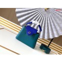 Fake Louis Vuitton Original Taurillon leather CAPUCINES BB M95509 blue JH00729El40