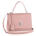 Fake Replica Louis Vuitton LockMe II M50505 Rose Ballerine JH00957cN57
