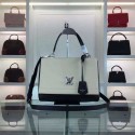Fashion 2015 louis vuitton soft calf leather lockme II M50252 black&apricot(original leather) JH01139fa20