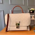 Fashion Louis Vuitton Monogram Empreinte Bag MARIGNAN M44545 Creme Caramel JH01134FA65