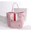 First-class Quality Louis Vuitton Neverfull Epi Leather MM 53763 pink JH01837aF97