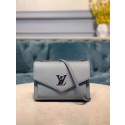 High Imitation Louis Vuitton MYLOCKME BB M51418 light blue JH00501vF44
