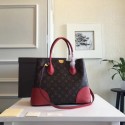 High Quality Fake louis vuitton original Leather Monogram Canvas Tote Bag M41596 red JH00490WC64