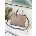High Quality Louis Vuitton ONTHEGO PM - EXCLUSIVELY ONLINE M45660 Tourterelle Beige JH00224bo33
