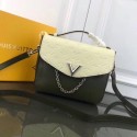 High Quality Louis Vuitton Should V Bag Saddle M53382 green&white JH01563Ao69