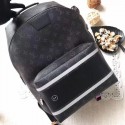 High Quality Replica 2018 louis vuitton monogram canvas backpack 43408 black JH00702tp21