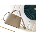 Hot Louis Vuitton CAPUCINES PM M523867 grey JH00634DJ96