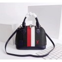 Hot Louis Vuitton Epi leather ALMA BB M51962 black JH01814DJ96
