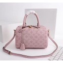 Imitation AAA Louis Vuitton Mahina Leather SPEEDY BANDOULIERE 30 M40431 pink JH01737Qz50