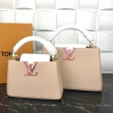Imitation Best Louis Vuitton CAPUCINES MINI M99676 light pink JH00110CD19