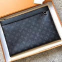 Imitation Cheap Louis Vuitton Monogram Canvas Clutch Bag POCHETTE APOLLO 61692 black JH00056wG78