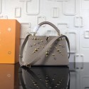 Imitation Louis Vuitton CAPUCINES PM M94519 grey JH01515pd51