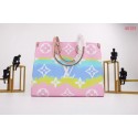 Imitation Louis Vuitton Monogram Canvas Original ONTHEGO M45119 pink JH00593ox12