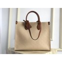 Imitation Louis Vuitton ONTHEGO M44578 Cream JH00637fJ59