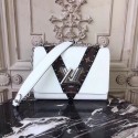 Imitation Louis vuitton original epi leather twist 50282 white JH00110vX95