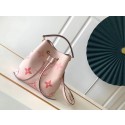 Imitation Louis Vuitton Original Leather NEONOE BB M45716 pink JH00163Rj35