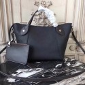 Imitation Louis Vuitton Original Mahina Leather HINA Bag M54353 black JH00130PU57