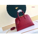 Imitation Louis Vuitton Original Monogram Empreinte NEO ALMA PM M44832 red JH00738HE81