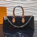 Imitation Louis Vuitton SAC TRICOT M44371 black JH01453Gp56