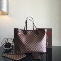 Imitation Luxury Louis Vuitton Damier Ebene Original NEVERFULL GM N41357 JH01989VD53