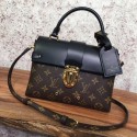 Knockoff 2017 louis vuitton original monogram one handle flap bag pm M43124 JH00779nE34