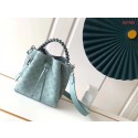 Knockoff Louis Vuitton MURIA Mahina perforated calf leather M55800 sky blue JH00419nE34