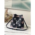 Knockoff Louis Vuitton NEONOE MM M44821 black JH00065ry98