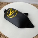 Knockoff Louis vuitton original BUMBAG Pocket M55131 black JH00846np74