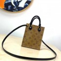 Knockoff Louis Vuitton Original PETIT SAC PLAT Monogram Canvas M69442 JH00422Bc82