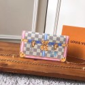 Knockoff Louis Vuitton Pochette Weekend original Damier Azur Canvas N60108 JH00074Jz41