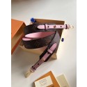 Knockoff Louis Vuitton Strap 110CM 0361 pink JH01436np74