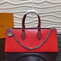 Knockoff Luxury Louis Vuitton SAC TRICOT Epi Leather M52805 red JH01449Pd89