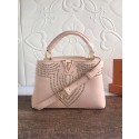 Louis vuitton CAPUCINES BB M53216 Beige JH01215fm32