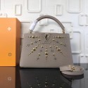 Louis Vuitton CAPUCINES PM M48864 grey JH01518JC57