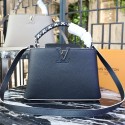 Louis Vuitton CAPUCINES PM M52388 black JH01413ix60