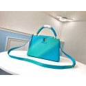 Louis Vuitton CAPUCINES PM M55375 blue JH00573Hg74