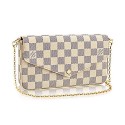 Louis Vuitton Damier Azur Canvas Pochette Felicie N63106 JH00868Zz83