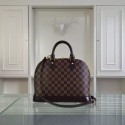 Louis Vuitton Damier Ebene Canvas ALMA MM Bag M41247 JH00990Js36