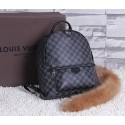 Louis Vuitton Damier Ebene Canvas Michael Onyx Backpack 44188 Black JH01116kg81