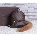 Louis Vuitton Damier Ebene Canvas Michael Onyx Backpack 44188 Coffee JH01117kN56