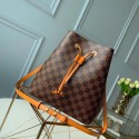 Louis Vuitton Damier Ebene NEONOE N40198 yellow JH00818Za30