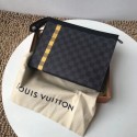 Louis vuitton Damier Graphite Clutch Bag N64444 yellow JH00218Dy68