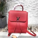 Louis Vuitton HOT SPRINGS Monogram Canvas Mini lockme knapsack 41815 red JH00382Ks55