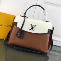 Louis Vuitton LOCKME EVER M51395 brown&white JH01569Hx86