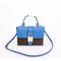 Louis vuitton LOCKY BB M43129 blue JH01201tF12