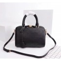 Louis Vuitton Mahina Leather SPEEDY BANDOULIERE 30 M40431 black JH01736Xy49
